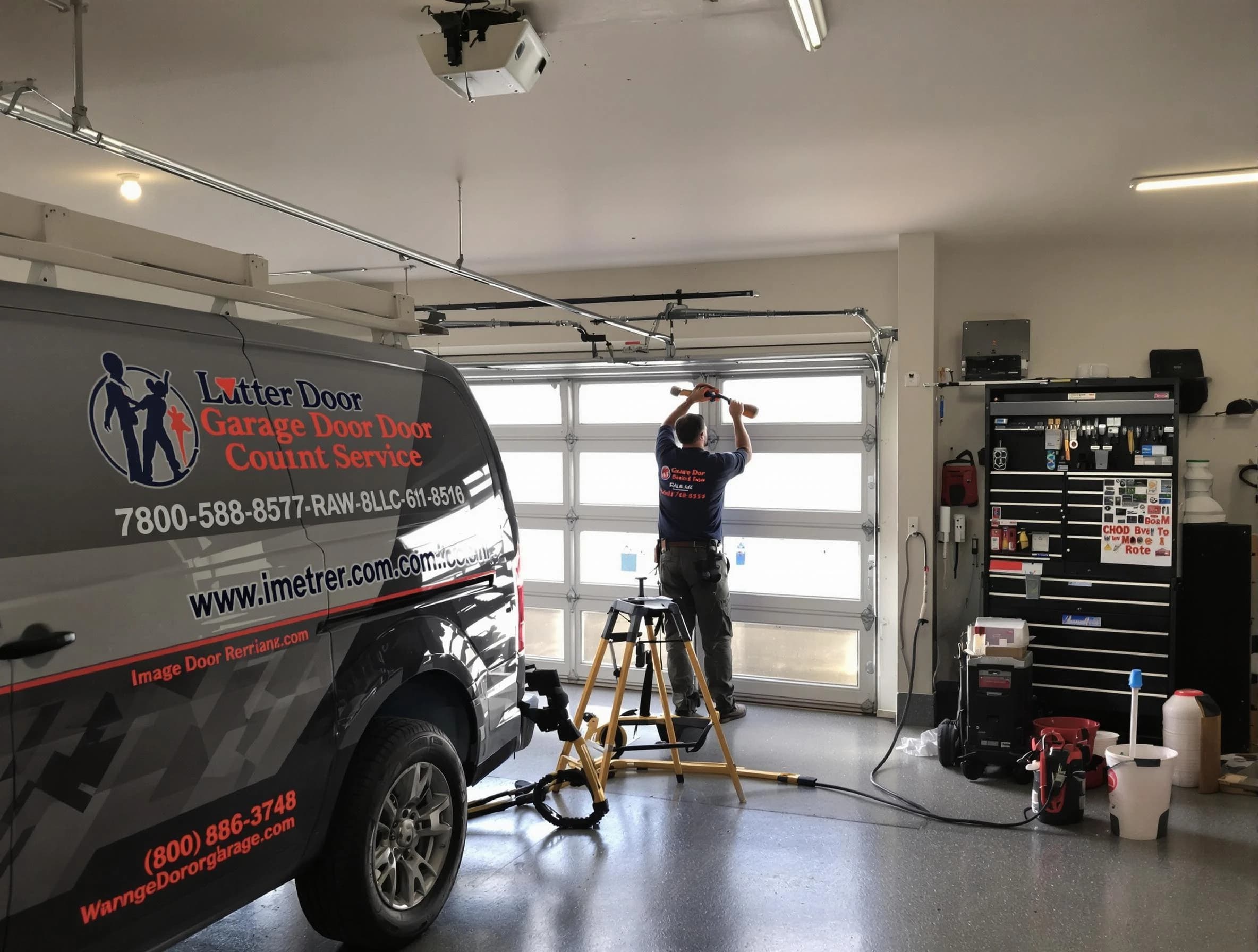 Arvada Garage Door Repair rapid response team performing same-day repair in Arvada