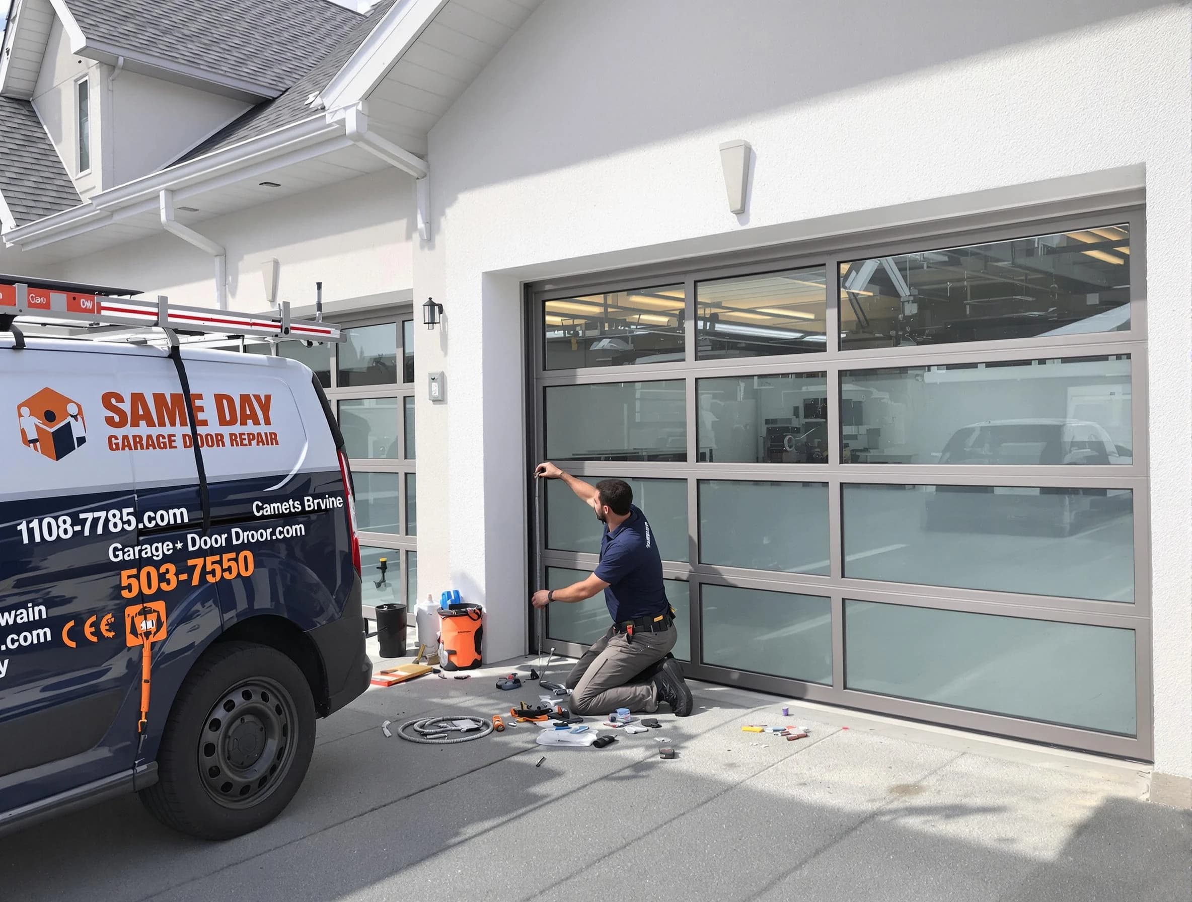 Same-day garage door repair service by Arvada Garage Door Repair in Arvada