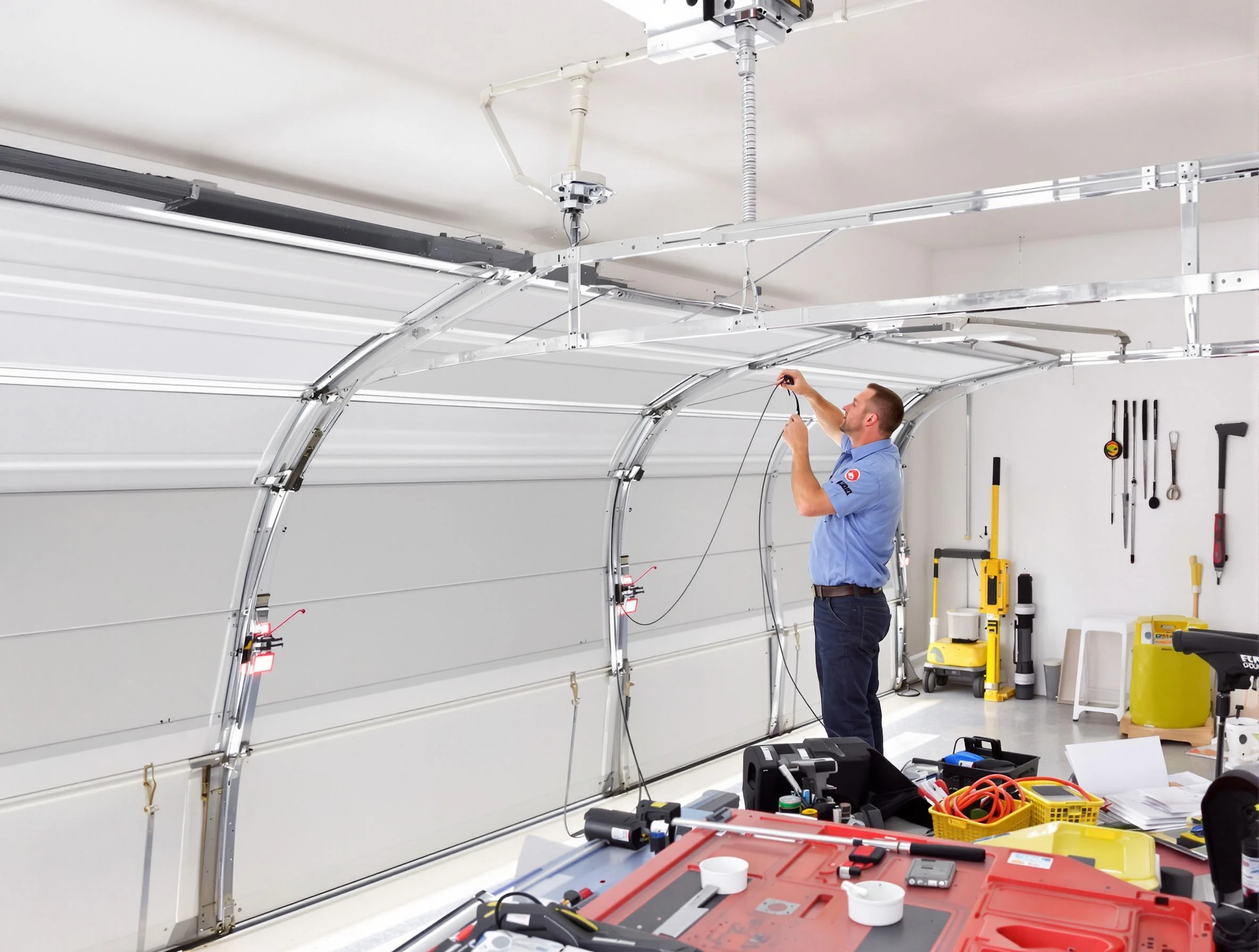 Garage door cable repair service by Arvada Garage Door Repair in Arvada