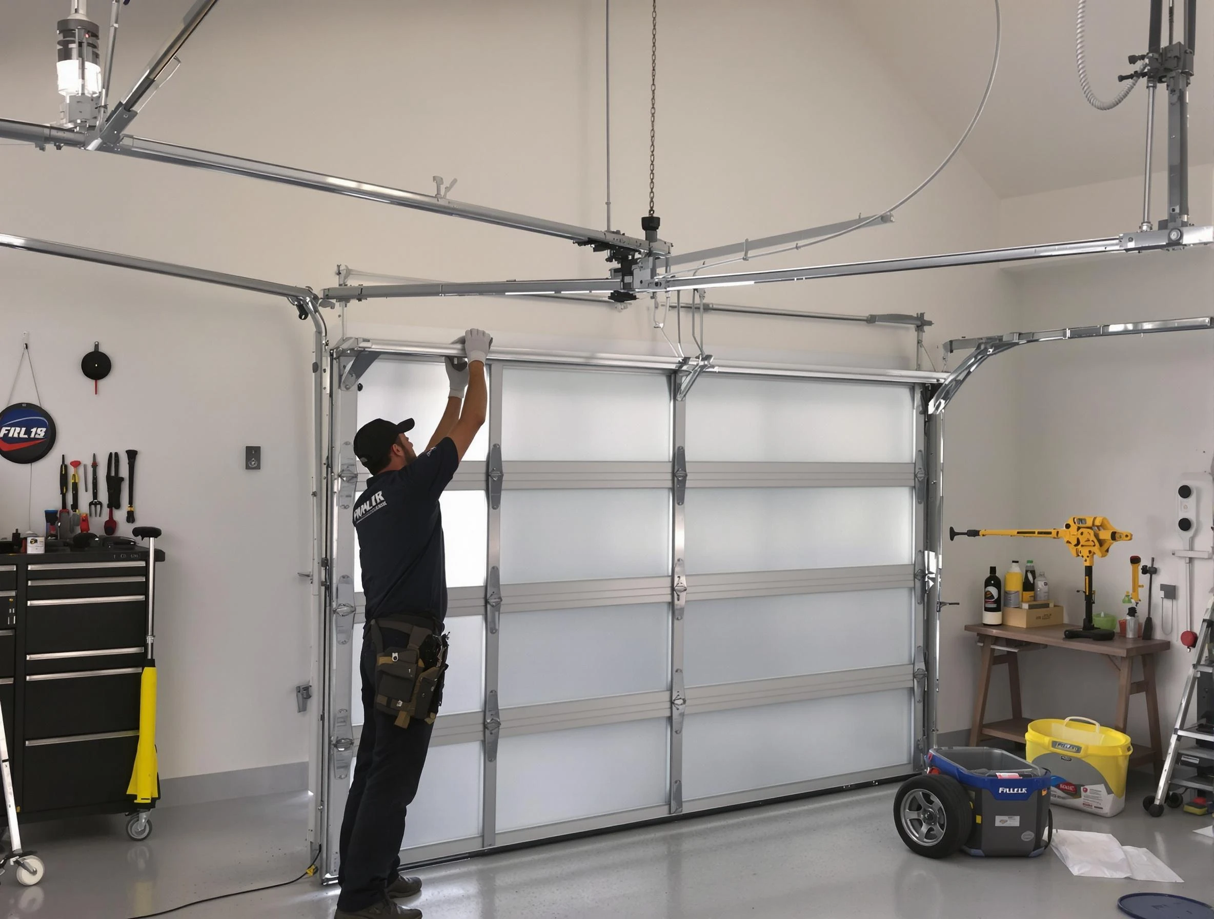 Arvada Garage Door Repair certified team performing precision garage door installation in Arvada