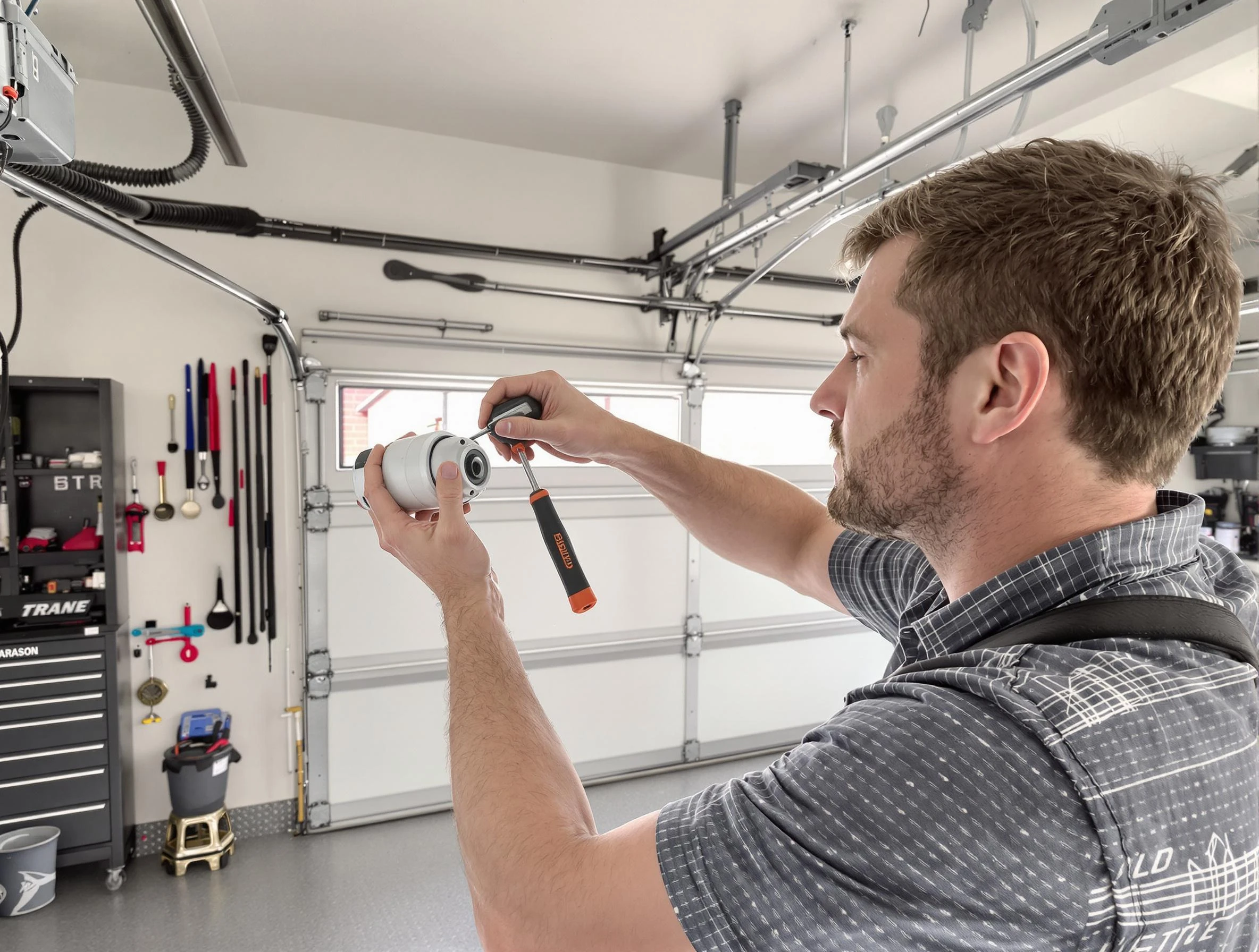 Garage door opener repair service by Arvada Garage Door Repair in Arvada