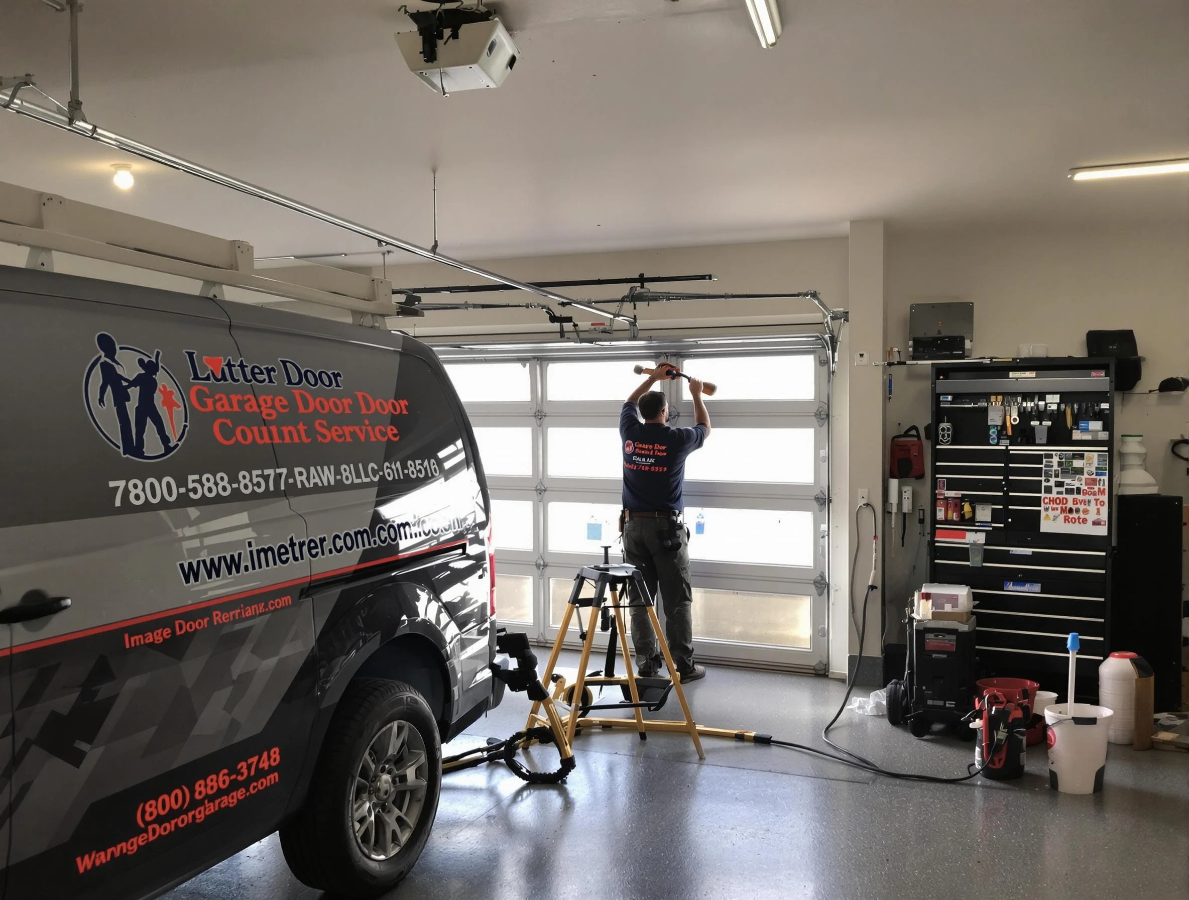 Arvada Garage Door Repair rapid response team performing same-day repair in Arvada