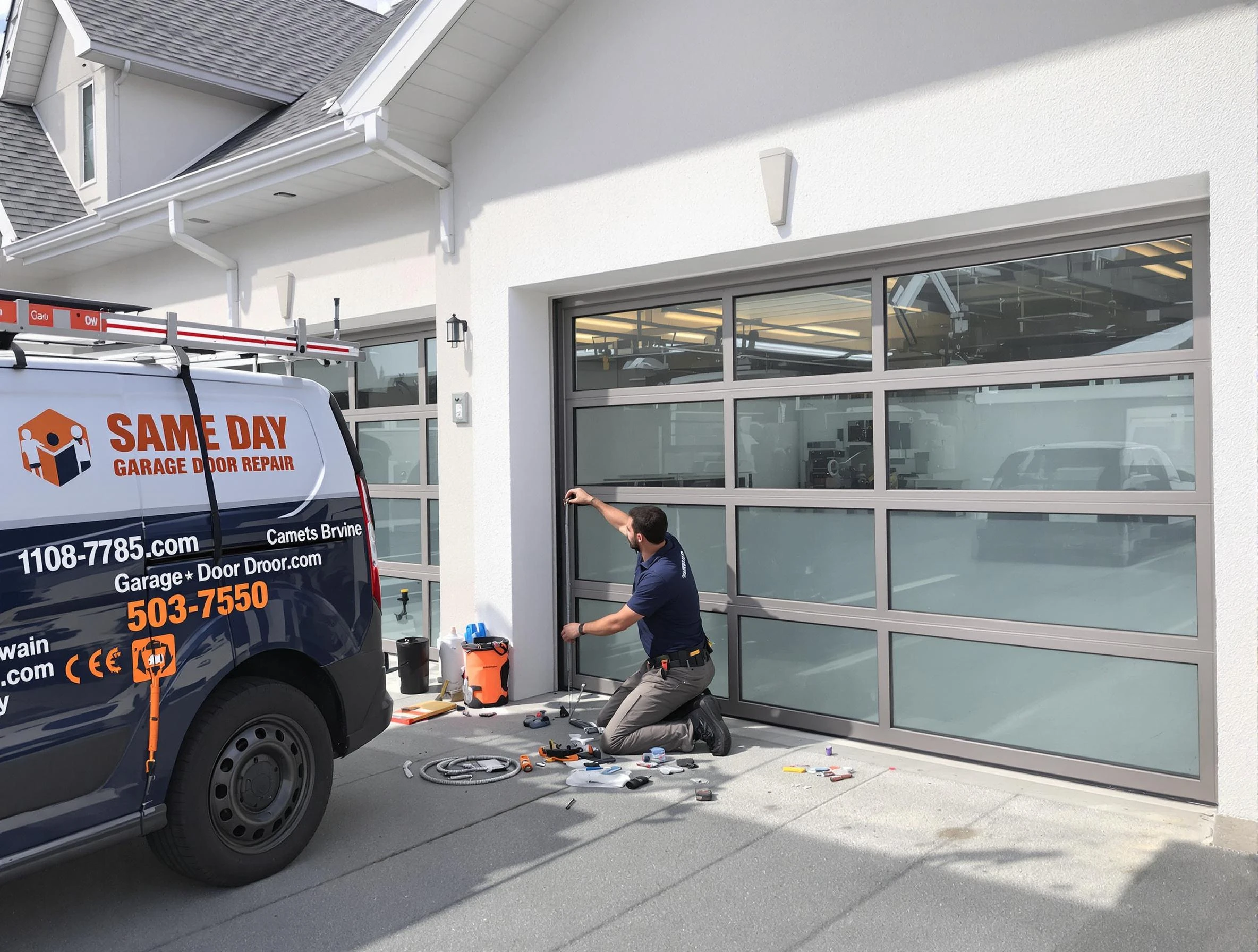 Same-day garage door repair service by Arvada Garage Door Repair in Arvada